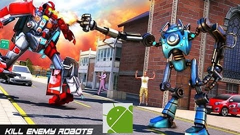Futuristic Car Robot Rampage - Android Gameplay HD