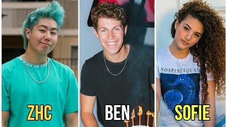 Ben Azelart vs Sofie Dossi vs ZHC |Lifestyle Comparison 2023 |RW Facts & Profile|