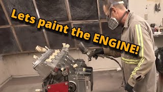 OTF Garage EP 78 Time to | Paint The Engine |And fill the Engine Bay with the LS3. by Over the fender garage 547 views 2 months ago 35 minutes