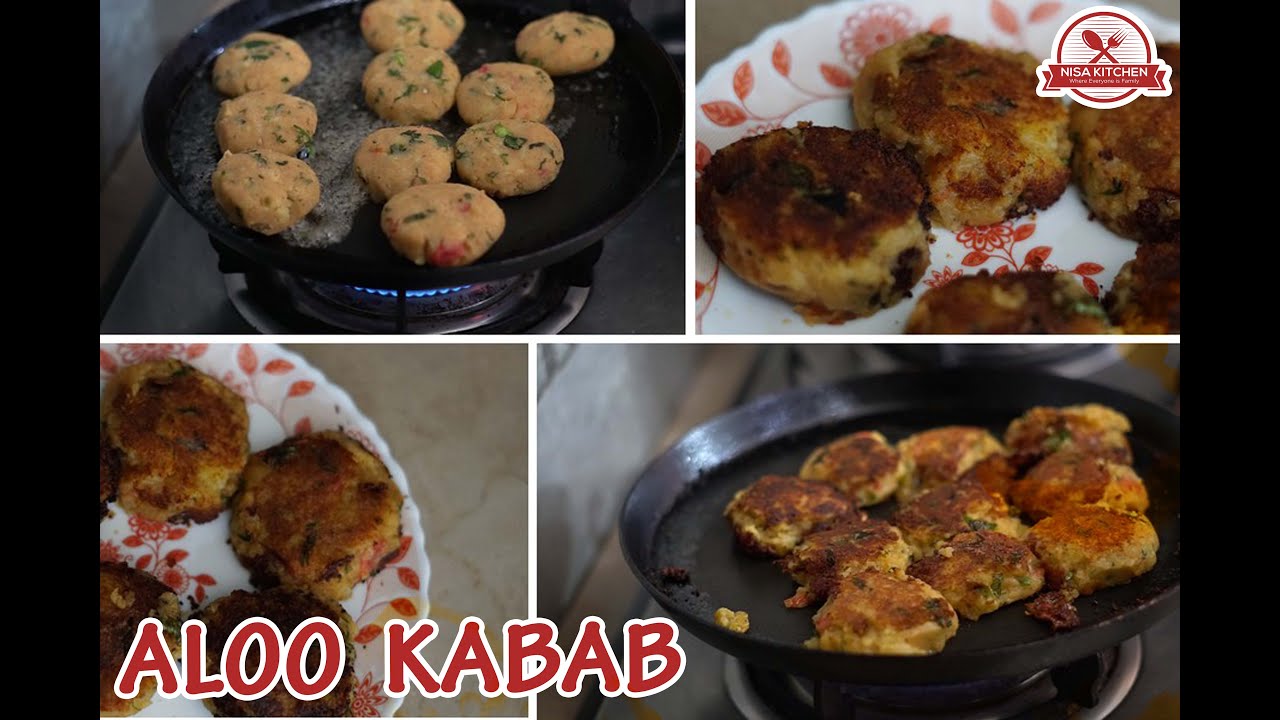 Aloo Kabab Aloo Ki Tikki Recipe By Nisa Kitchen Potato Cutlets