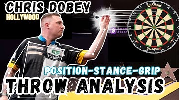 CHRIS DOBEY Darts THROW Analyse | Stand, grip en techniek UITGELEGD
