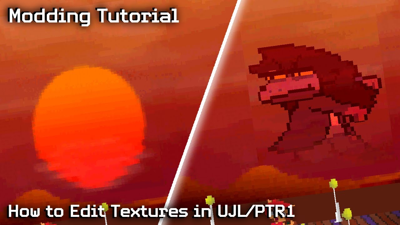 Modding Tutorial - How to edit textures in Um Jammer Lammy (And PTR1 ...