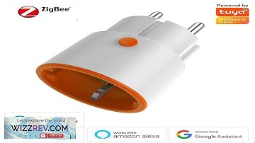 Tuya ZIGBE 3.0 Smart Socket EU Plug 16A Outlet Wireless Remote Phone Review