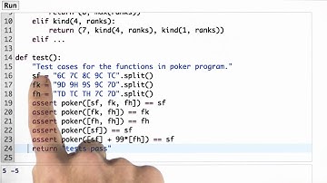 Testing Hand Rank - Design of Computer Programs