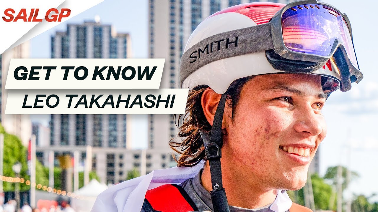 Just 20-years-old & Already One of the Best // Leo Takahashi // Get To Know // SailGP sailing la vagabonde