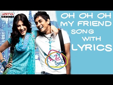 oh-oh-oh-my-friend-full-song-with-lyrics---oh-my-firend-songs---siddarth,-hansika,-sruthi-haasan