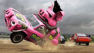 (B)eat me Pig Cars / Wreckfest @Fredwalkthrough