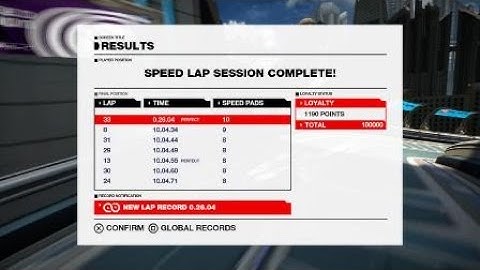 Wipeout Omega | Ubermall Reverse Venom Speed Lap