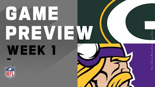 Green Bay Packers vs. Minnesota Vikings Week 1 NFL Game Preview