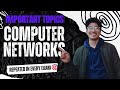 Computer Networks Important Topics 🎯| Must-Know Topics for Students #btech #engineering #exam