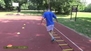 SEMI CARIOCA WITH SIDE MOVEMENT AND REAR RETURN - HQ Conditioning Drill!