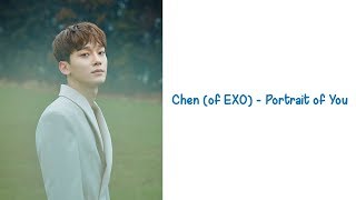 Portrait of you (널 그리다) | Chen (of EXO) Lyrics [HAN+ROM+ENG]