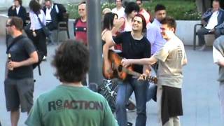 Peaceful Protest For Democracy Democracia Real Ya, Budapest, Hungary