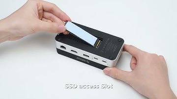 ORICO MiniDock Storage Expansion Dock for Mac Mini M4&M4 Pro Stand