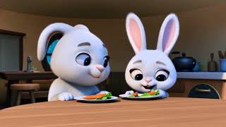 🐰 **Bunny Doesn't Want Carrots & Lettuce! 🥕🥬 | A Cute Story About Being Thankful | Kids Story**