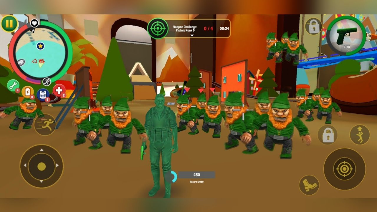 Army Toys Town | Naxeex | GNOME Hunter | Android GamePlay FHD