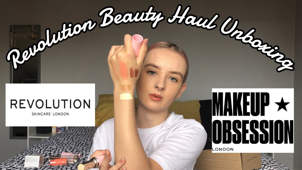 Revolution Beauty Haul Unboxing | Makeup Obsession, Revolution Pro ...