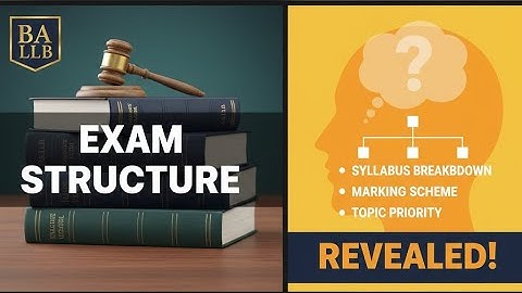 LLB Exam Structure Explained 2025: Complete Paper Pattern, Marking Scheme & Preparation Tip :1