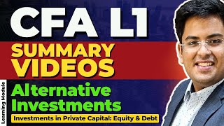 CFA L1 - Alternative Investments | Summary Videos | LM 3 | Gourav Kabra