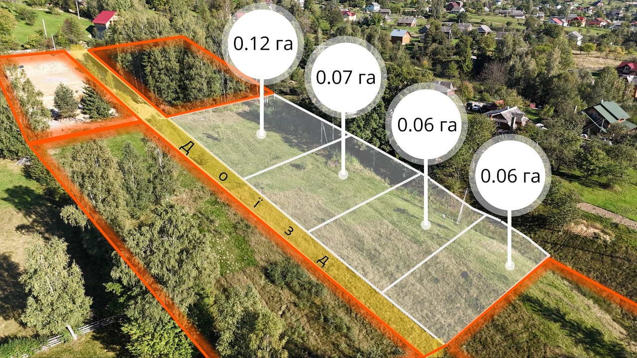Земельна ділянка в Микуличині 0.31 га