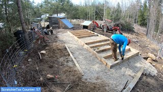 Building New Pig Farrow Huts Part 1 - Timelapse