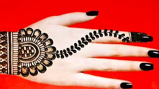 Bright mehndi designs | simple mehndi design 2024 |  bridal mehndi design