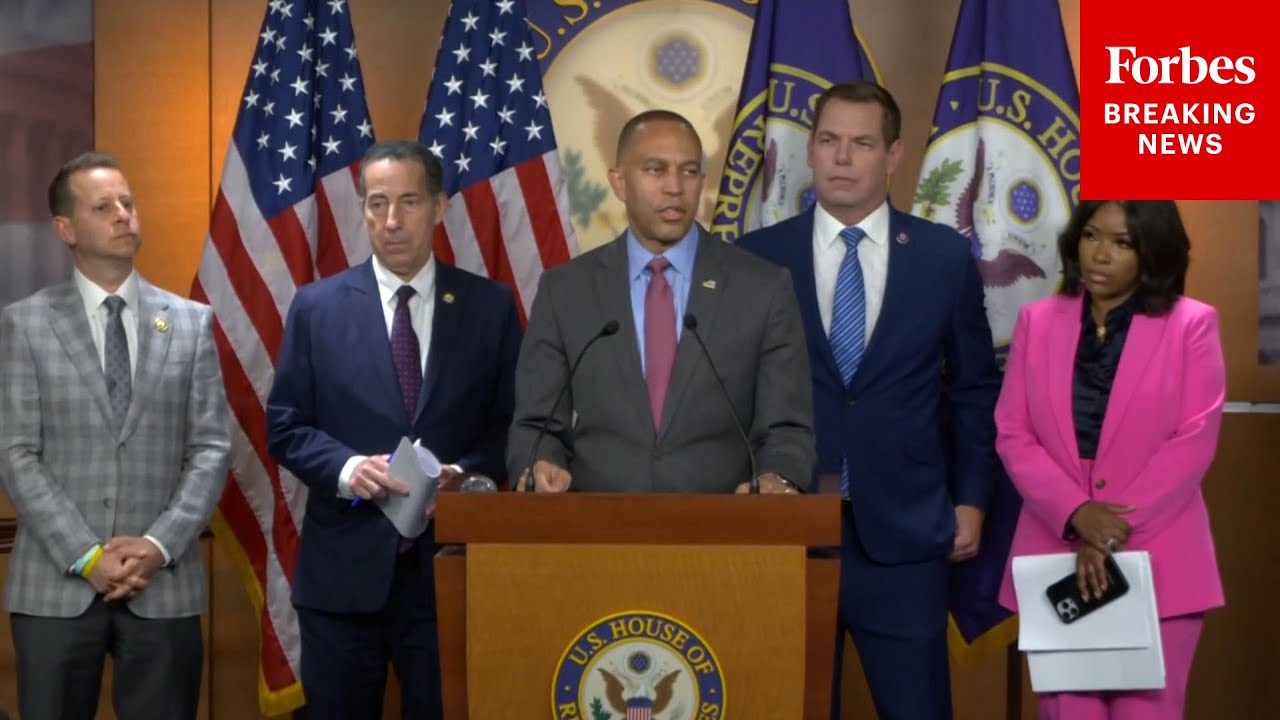 BREAKING NEWS: Jeffries Unveils Democratic Members For Republicans' New January 6th Select Comm