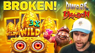 The *NEW* DWARF & DRAGON slot is COMPLETELY BROKEN!! (Bonus Buys) screenshot 3
