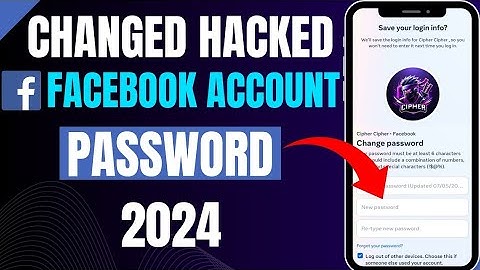 How To Change Password of Hacked Facebook Account (NEW UPDATE) - 2024 | Android & IOS