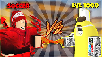 I Challenged a *LEVEL 1000* to a 1v1.. (Roblox Arsenal)