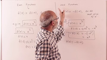 Functions: Even & Odd Functions - 1