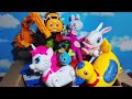 Toys Asmr, Minutes Satisfying with Unboxing, , Tayo, Capibara, little pony and friends/ASMR/Review