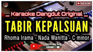 KARAOKE TABIR KEPALSUAN NADA WANITA RHOMA IRAMA_Karaoke Dangdut Original_Peconl Java Band