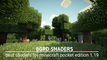 Top 1 Shaders Mcpe 1.19 + || BGRD V2.0 SHADERS - Realistic Shaders For Render Dragon