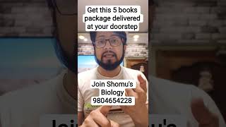 5 books delivered at your doorstep | Join Shomus Biology online coaching | CSIR NET Life science