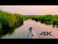 Evening Sunset Kayaking ~ Scaring a Gaggle of Geese While River Kayaking