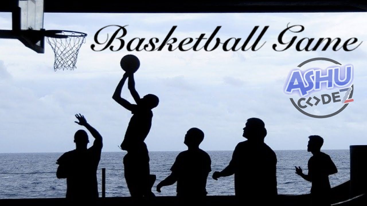 How to code basketball game app youtube