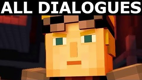 Meeting Lukas & Ocelots - All Dialogues - Minecraft: Story Mode Season 2 Episode 5: Above and Beyond