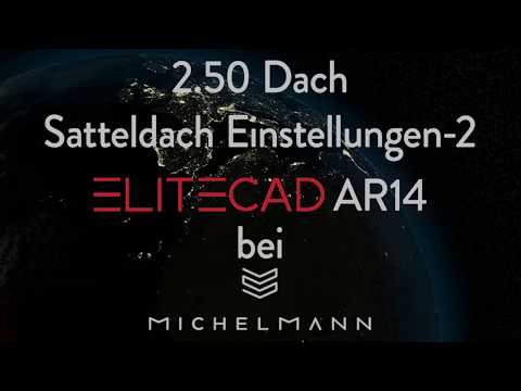EliteCad: 02-50 Satteldach