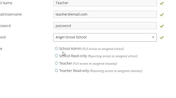 How to: Create Staff Accounts in myLexia