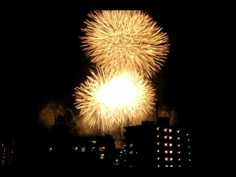 大田区 花火大会 (花火の祭典) 2009 part 8 クライマックス