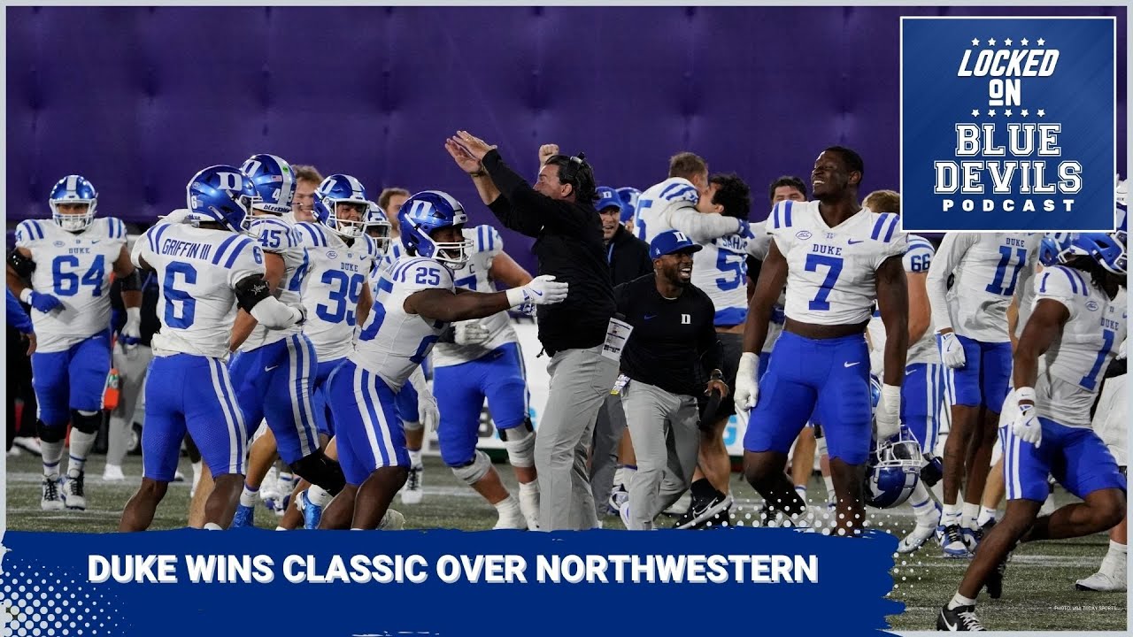 Duke Football Outlasts Northwestern in 2OT Victory | Duke Blue Devils ...