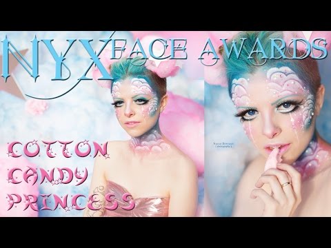 Cotton Candy Princess Makeup Tutorial | NYX Face Awards Top 20 Anime Challenge 2016