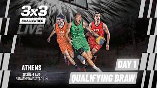 RE-LIVE| FIBA 3x3 Athens Challenger 2026 | World Tour Qualifier | Qualifying Draw screenshot 2