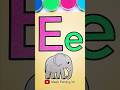 E for Elephant🐘 #trending #forkids #shortfeed #learnenglish #abcd #magicpaintingtv #forkids
