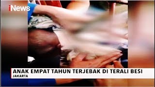 Detik-detik Evakuasi Bocah 4 Tahun Tersangkut Terali Jendela - iNews Malam 29/05