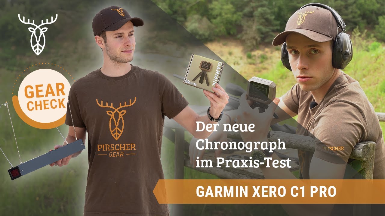 Praxistest: Garmin Chronograph Xero C1 Pro - Geschossgeschwindigkeit easy messen