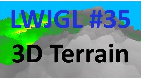 #35 Heightmap Terrain - LWJGL Tutorials