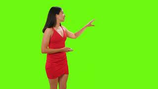 Level Up Your Videos Engage Your Audience With A Green Screen Female Presenter