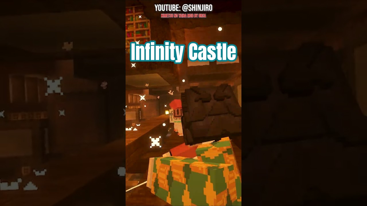 Demon Slayer Infinity Castle Akaza Vs Tanjiro & Giyu in Minecraft!❄️ 